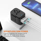 Universeller 100V-220V Smart Travel Adapter Spannungswandler 🔥Kaufen Sie 2, kostenloser Versand🔥