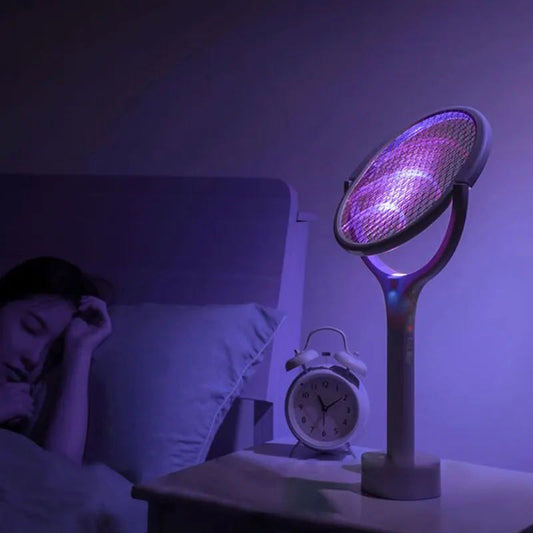 90-degree Rotating Head Electric Mosquito Swatter Lamp