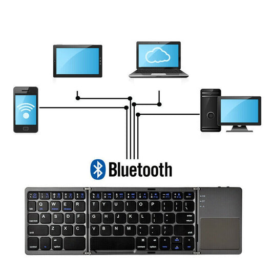 Kostenloser Versand🔥Faltbare drahtlose Bluetooth-Tastatur für Telefon